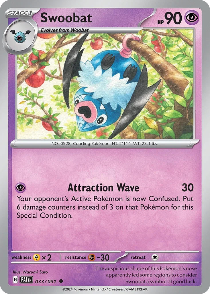 033/091 from Paldean Fates Uncommon Pokemon Card