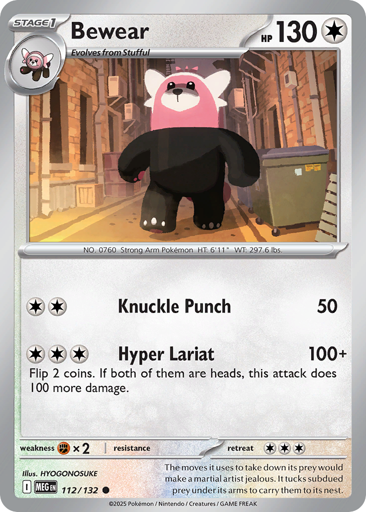 112/132 from Mega Evolution Common