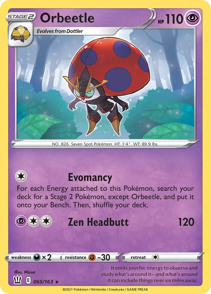 065/163 from Battle Styles Holo Rare Pokemon Card