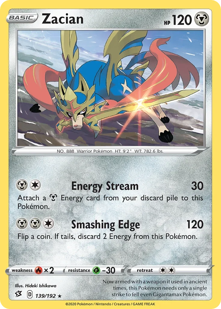 139/192 from Rebel Clash Rare Pokemon Card