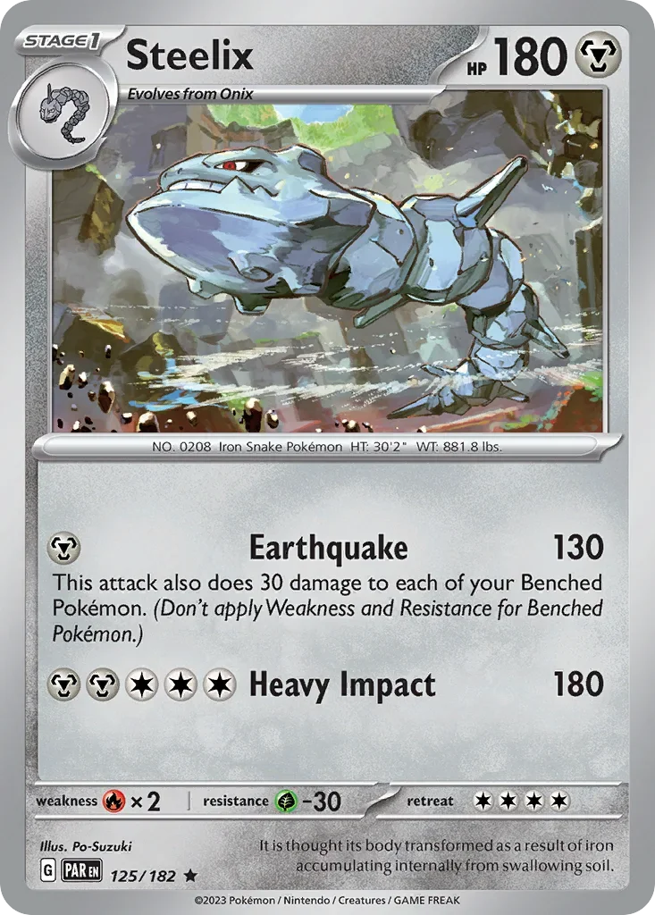 125/182 from Paradox Rift Rare Pokemon Card