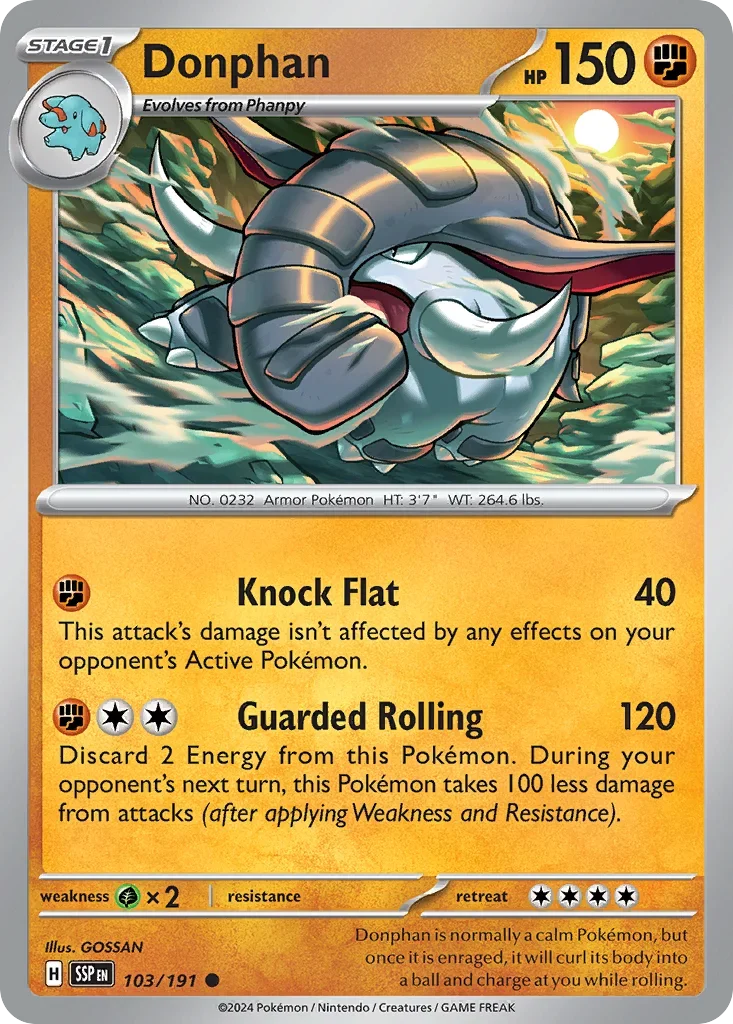 103/191 from Surging Sparks Card List Common Pokemon Card
