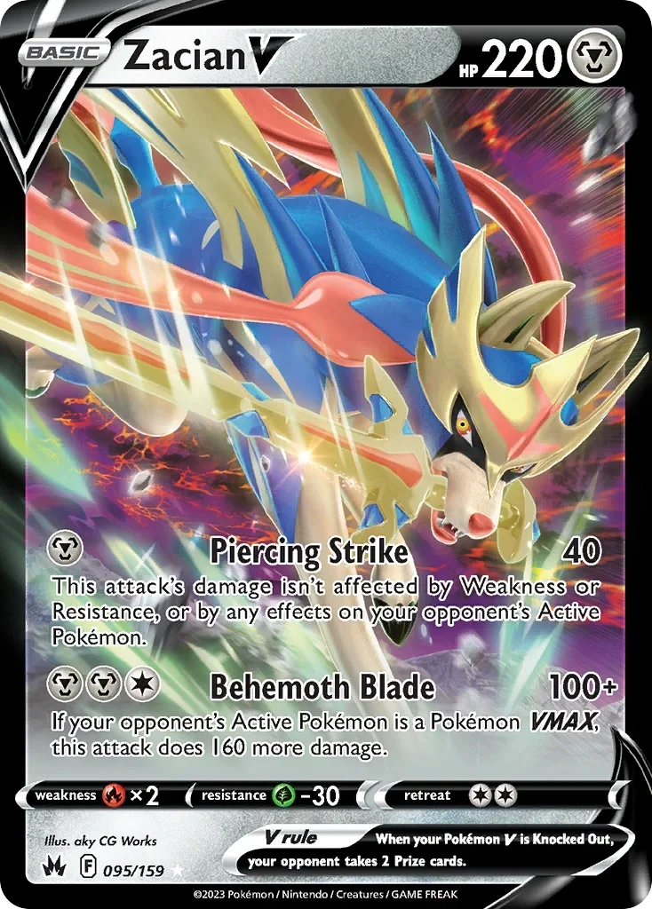 095/159 from Crown Zenith Ultra Rare Pokemon Card