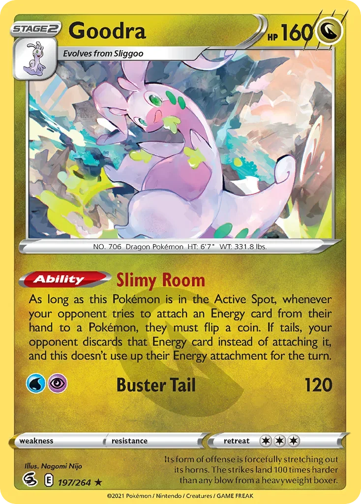 197/264 from Fusion Strike Rare Pokemon Card