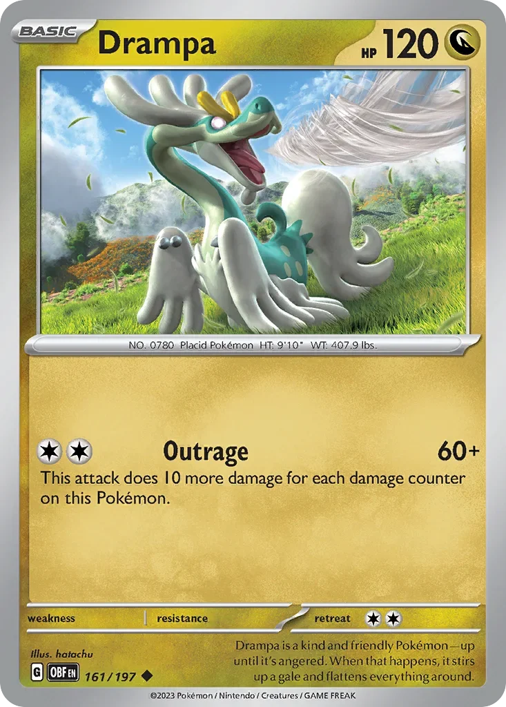 161/197 from Obsidian Flames Uncommon Pokemon Card