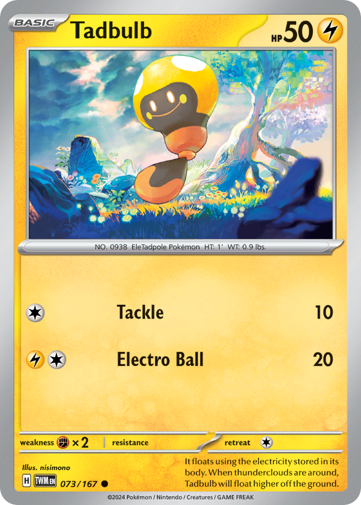 073/167 from Twilight Masquerade Common Pokemon Card