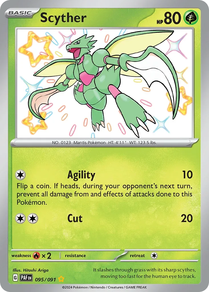 095/091 from Paldean Fates Shiny Rare Pokemon Card