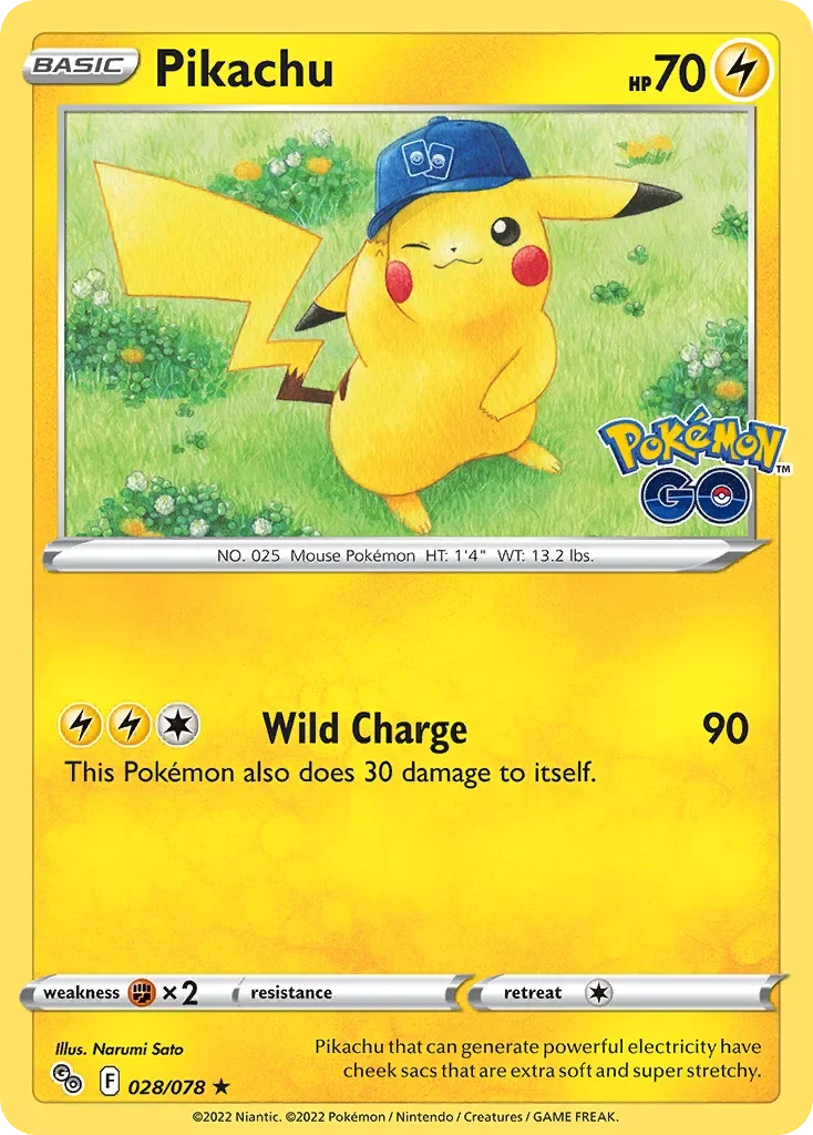 028/078 from Pokemon GO Holo Rare Pokemon Card