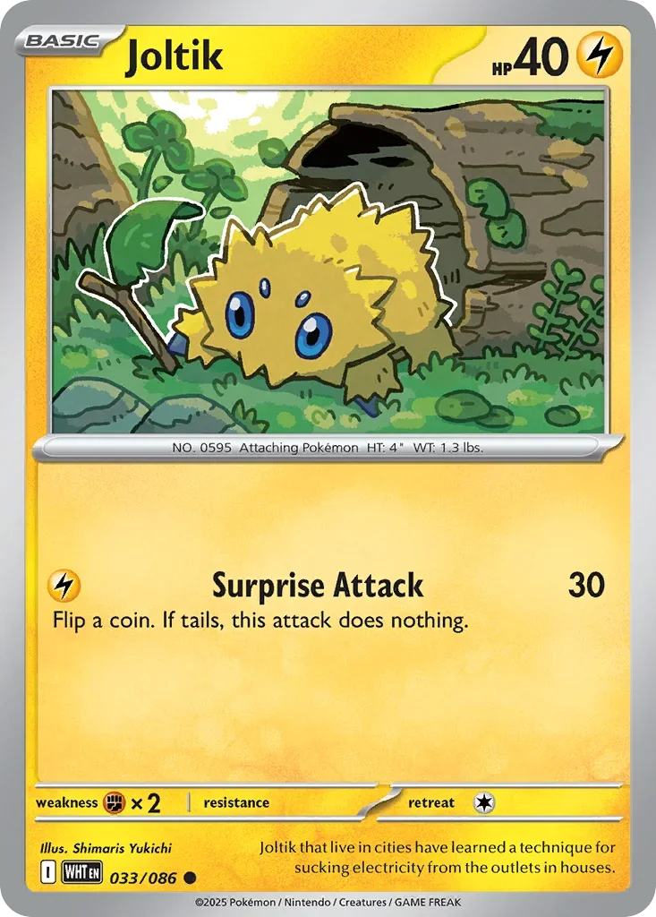 033/086 from White Flare Common Pokemon Card