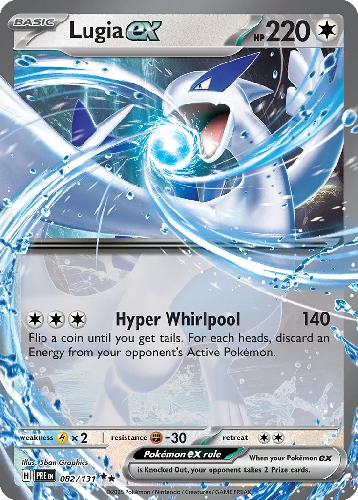 082/131 from Prismatic Evolutions Card List Double Rare Pokemon Card