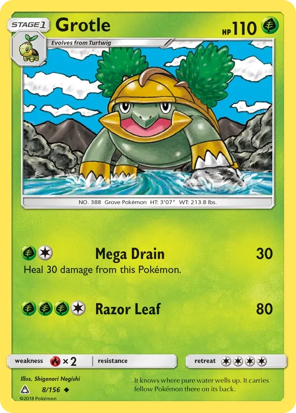 8/156 from Ultra Prism Uncommon Pokemon Card