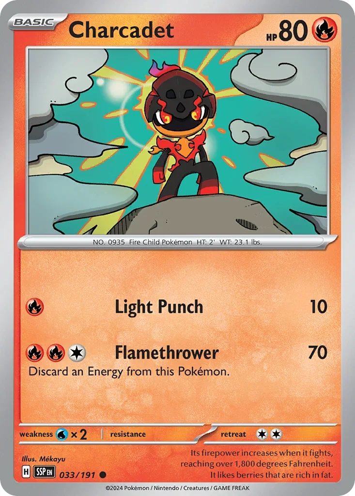 033/191 from Surging Sparks Card List Common Pokemon Card
