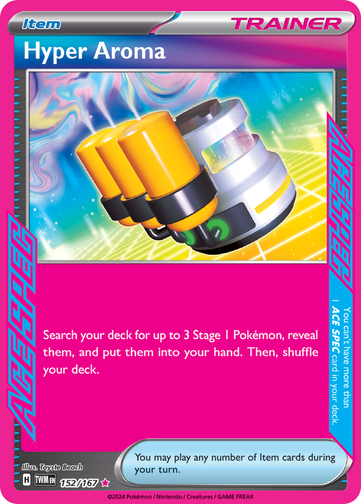 152/167 from Twilight Masquerade ACE SPEC Rare Pokemon Card