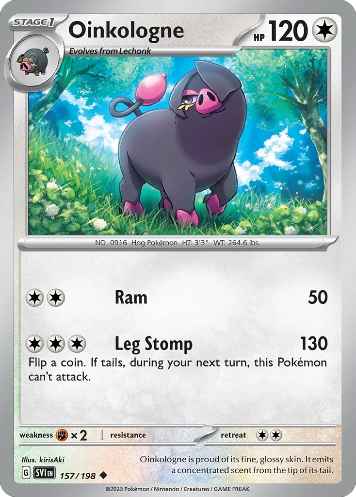 157/198 from Scarlet & Violet Uncommon Pokemon Card