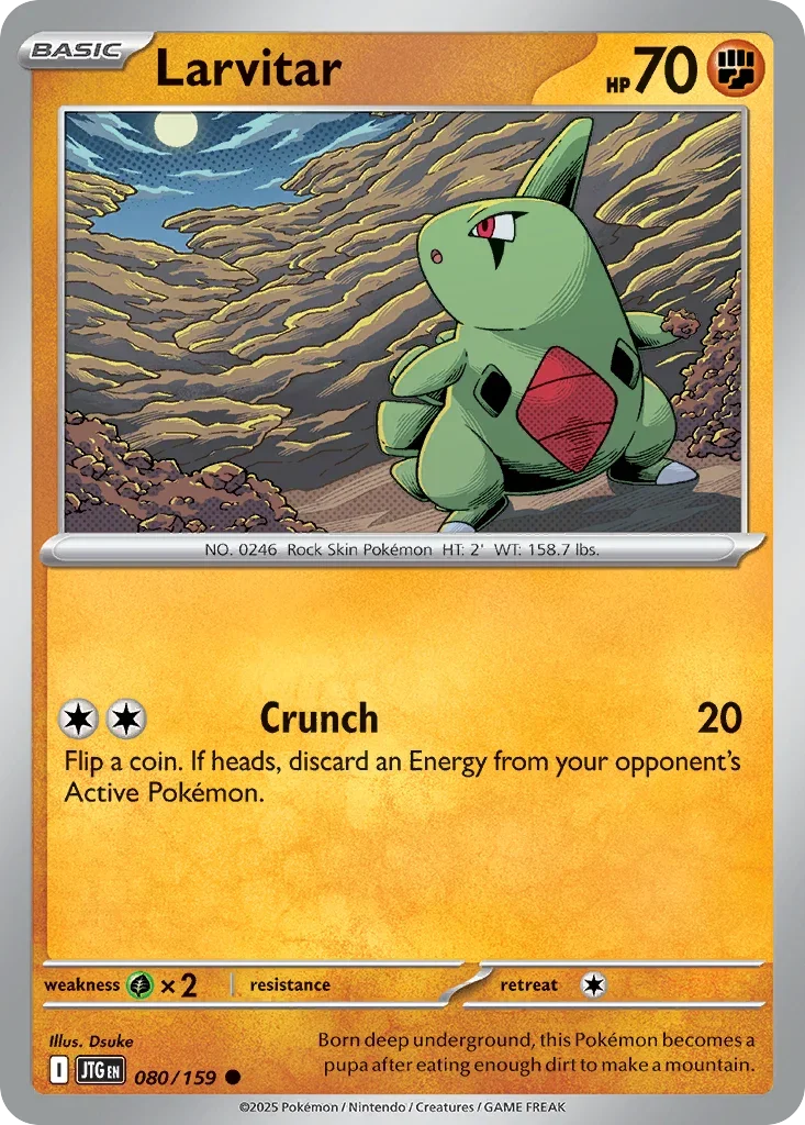 080/159 from Journey Together Common Pokemon Card