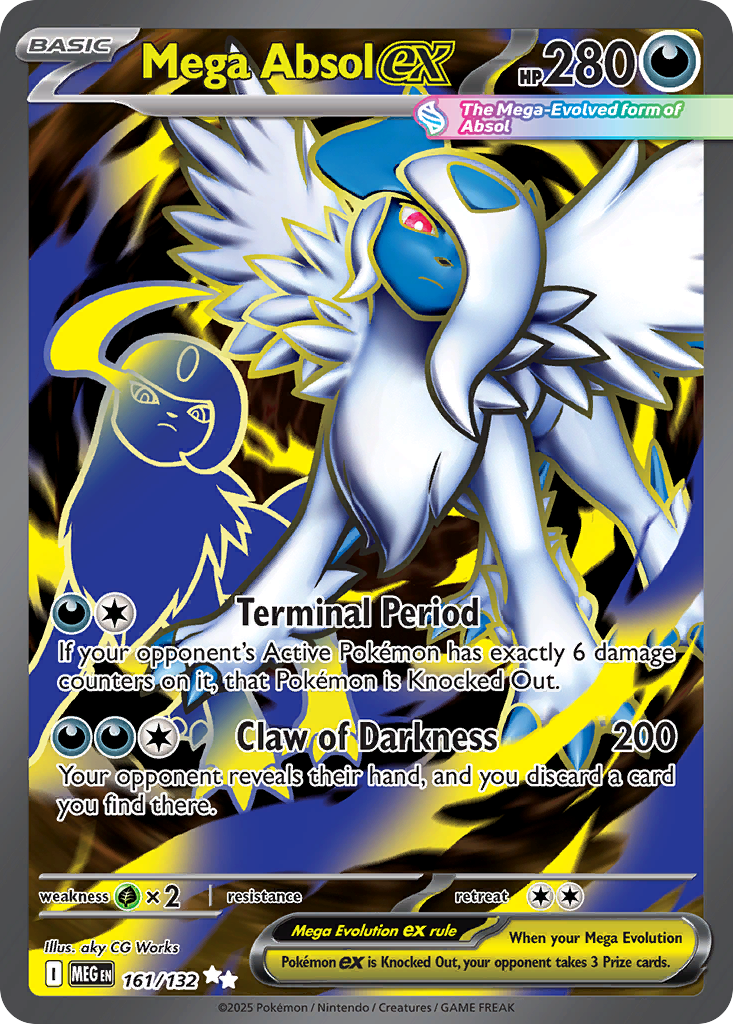 161/132 from Mega Evolution ultra-rare