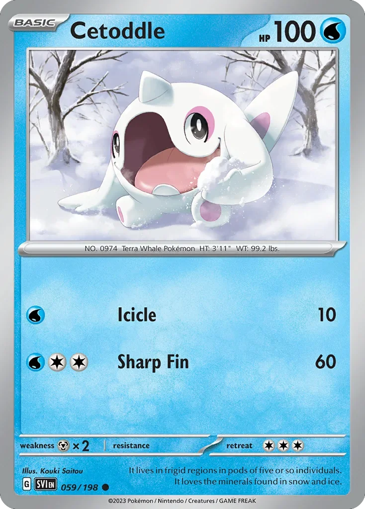 059/198 from Scarlet & Violet Common Pokemon Card