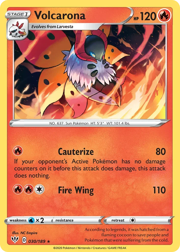 030/189 from Darkness Ablaze Rare Pokemon Card