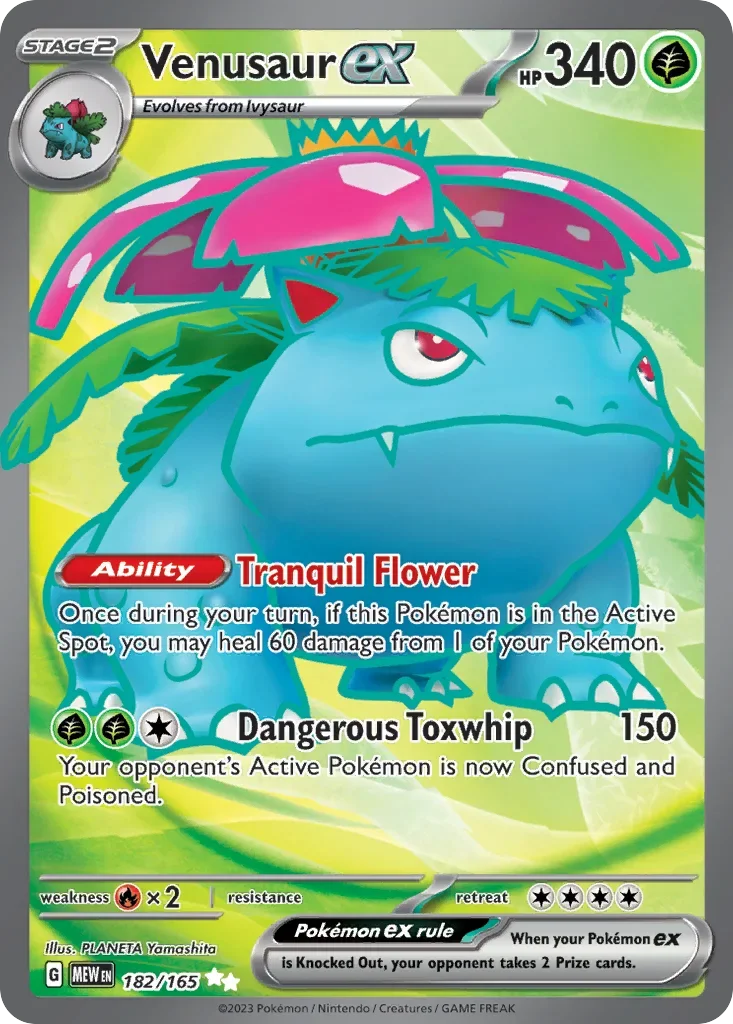 182/165 from 151 Ultra Rare Pokemon Card