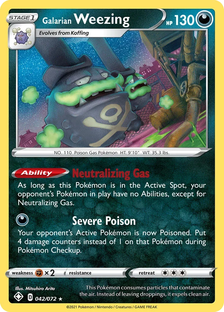 042/072 from Shining Fates Holo Rare Pokemon Card