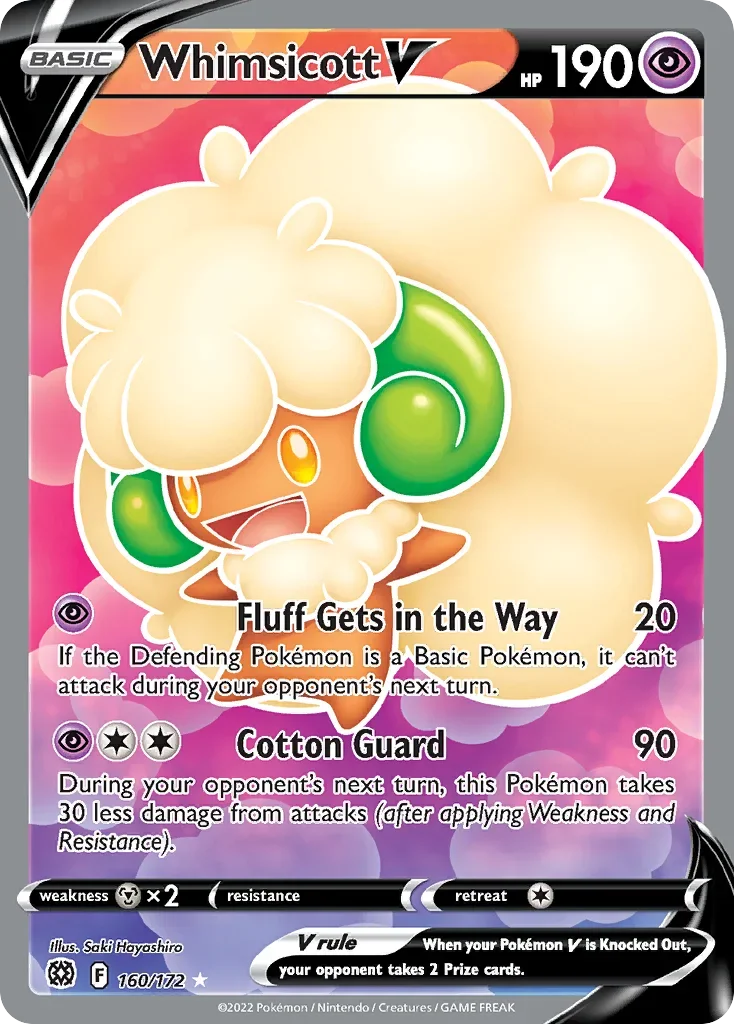 160/172 from Brilliant Stars Full Art Pokemon Card