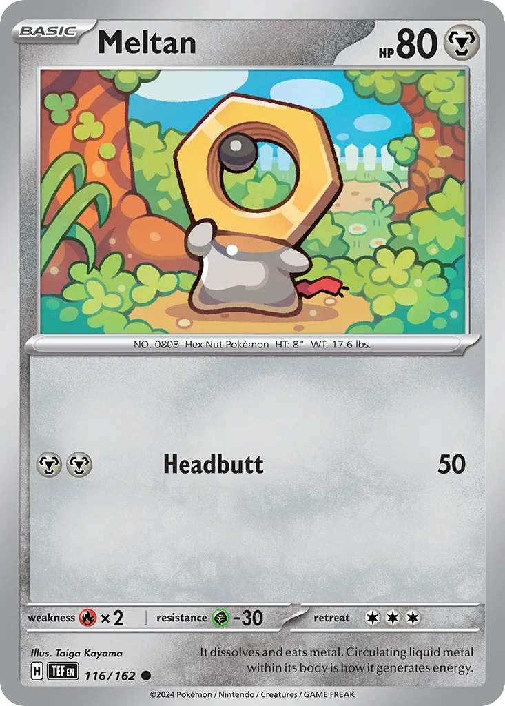 116/162 from Temporal Forces Common Pokemon Card