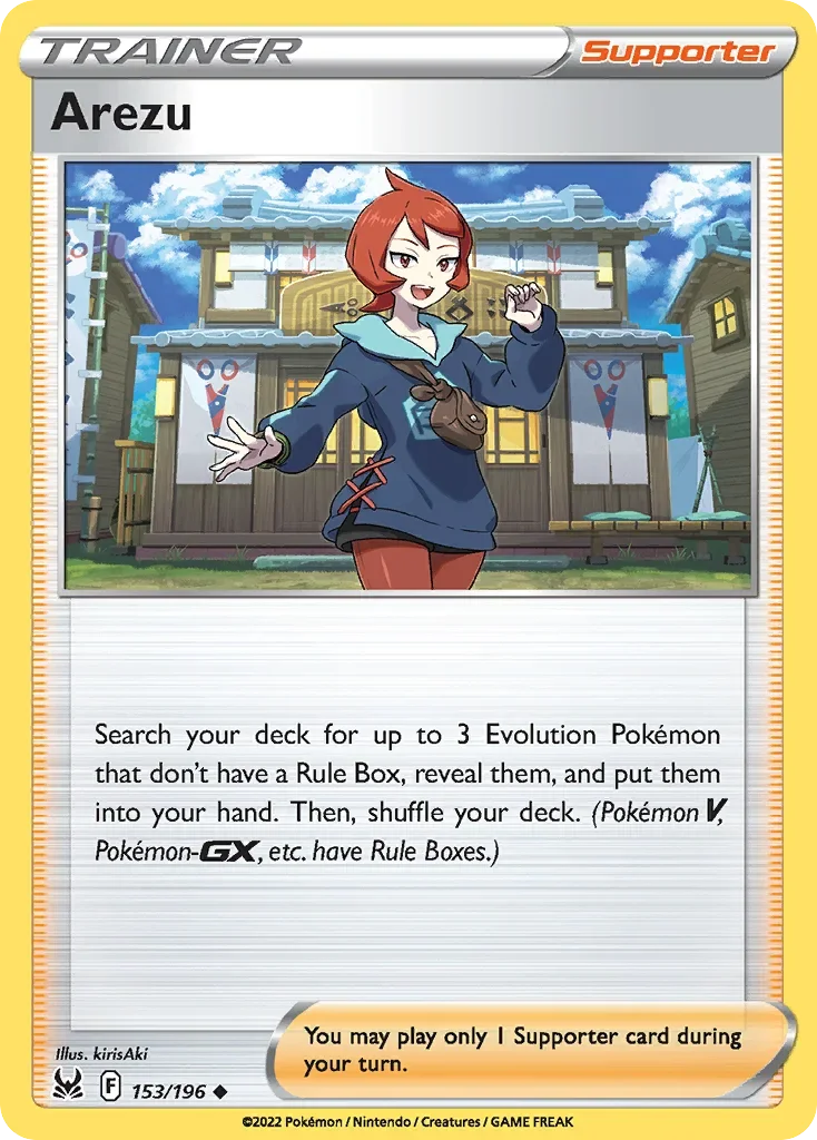 153/196 from Lost Origin Uncommon Pokemon Card