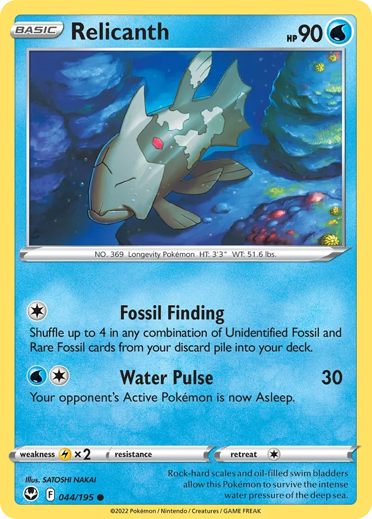 044/195 from Silver Tempest Common Pokemon Card
