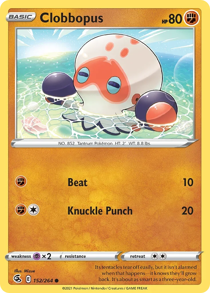 152/264 from Fusion Strike Common Pokemon Card