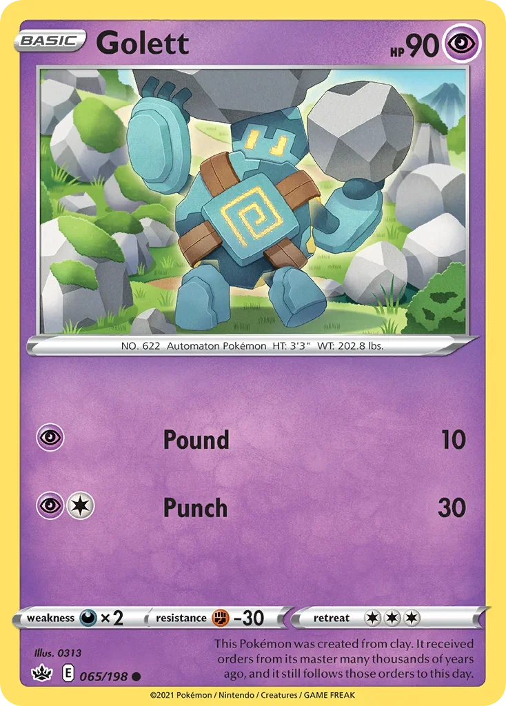 065/198 from Chilling Reign Common Pokemon Card