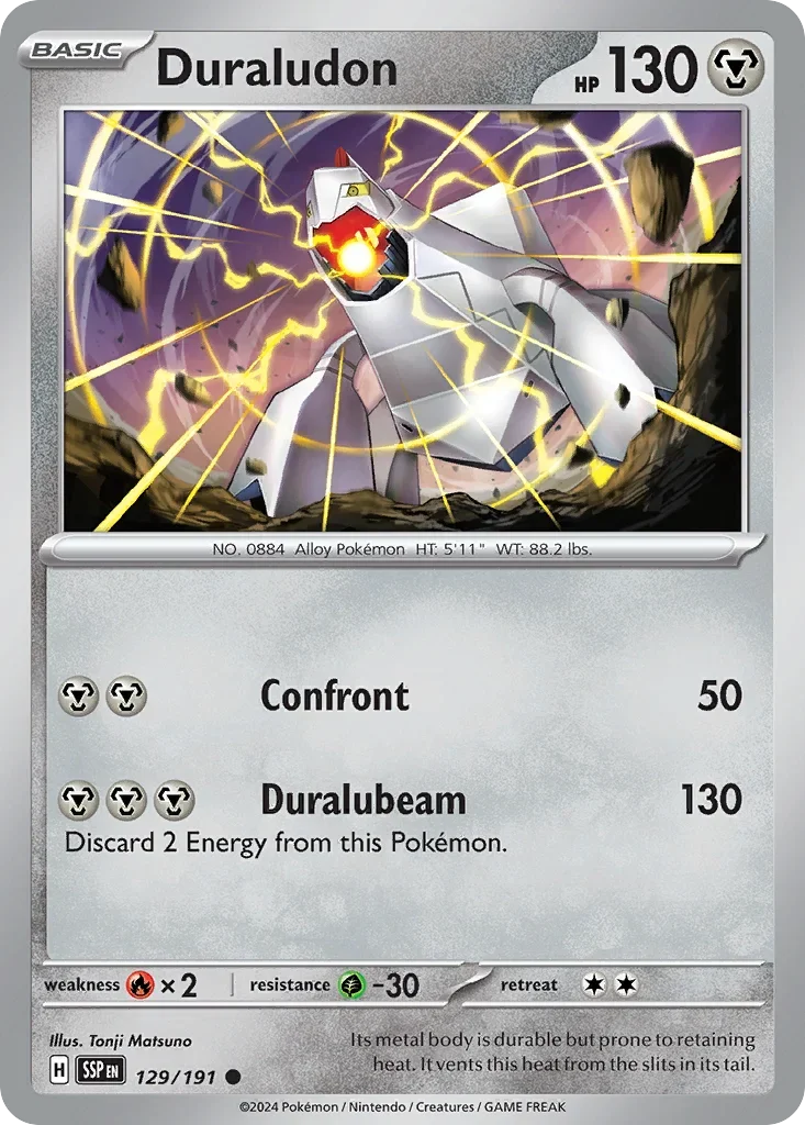 129/191 from Surging Sparks Card List Common Pokemon Card
