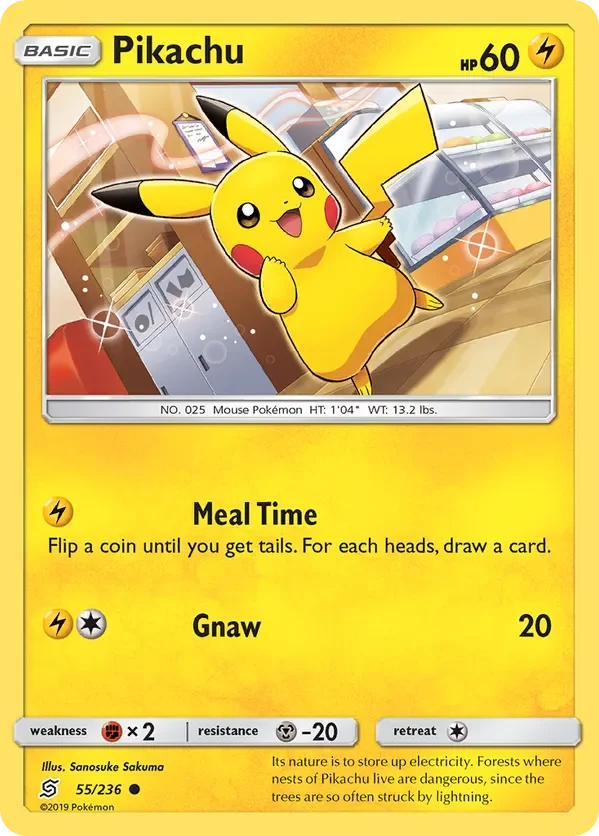 55/236 from Unified Minds Common Pokemon Card
