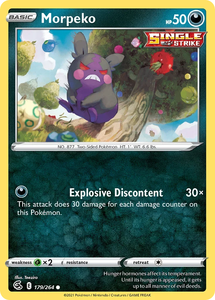 179/264 from Fusion Strike Common Pokemon Card
