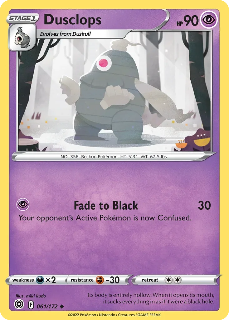 061/172 from Brilliant Stars Uncommon Pokemon Card