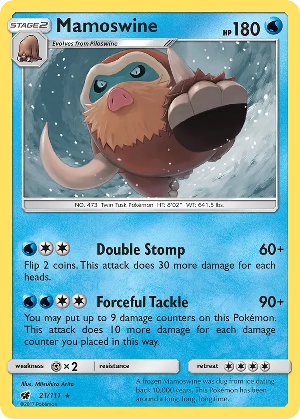 21/111 from Crimson Invasion Rare Pokemon Card