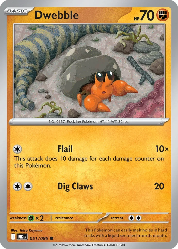 051/086 from White Flare Common Pokemon Card