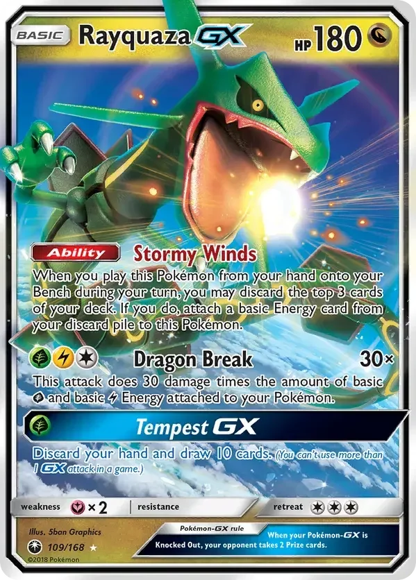 109/168 from Celestial Storm Ultra Rare Pokemon Card