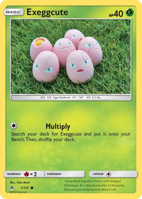 1/131 from Forbidden Light Common Pokemon Card