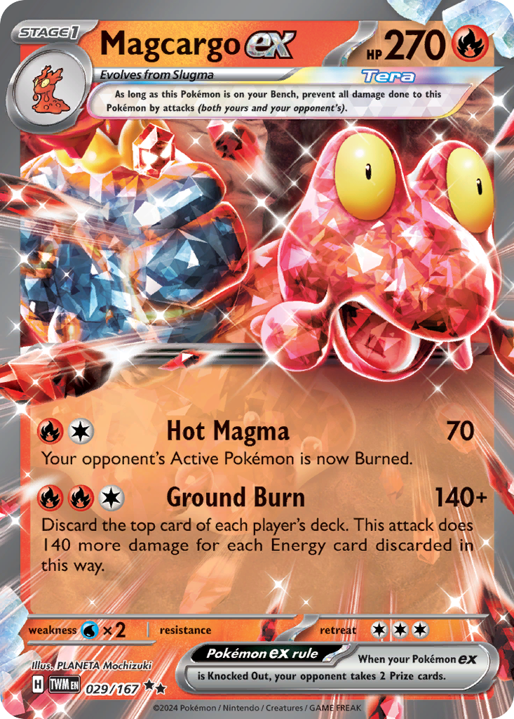 029/167 from Twilight Masquerade Card List Double Rare Pokemon Card