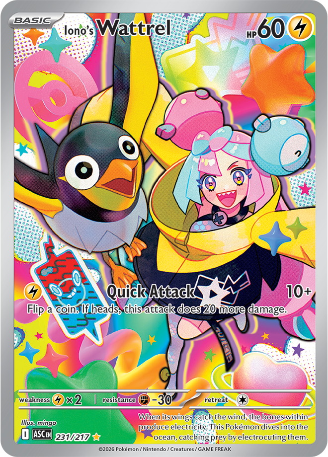 231/217 from Ascended Heroes Illustration-rare