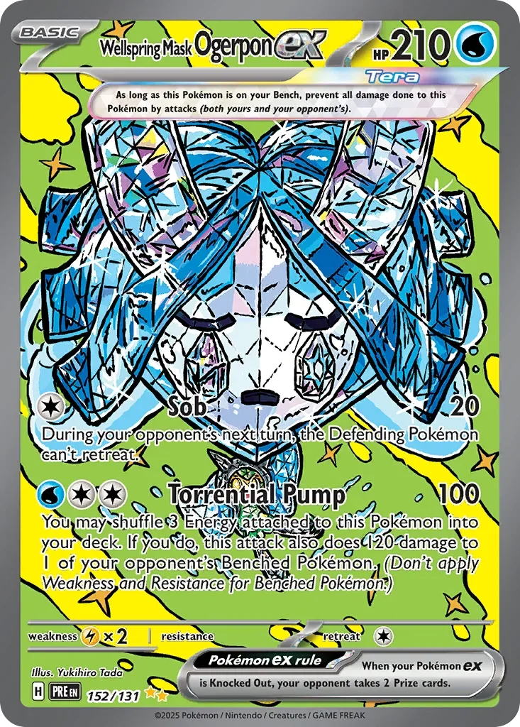 152/131 from Prismatic Evolutions Card List Special Illustration Rare Pokemon Card