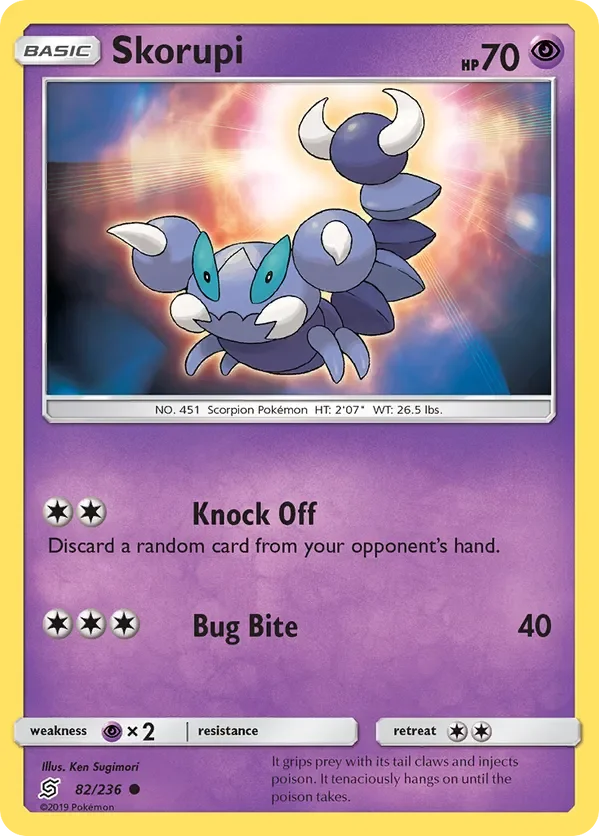 82/236 from Unified Minds Common Pokemon Card