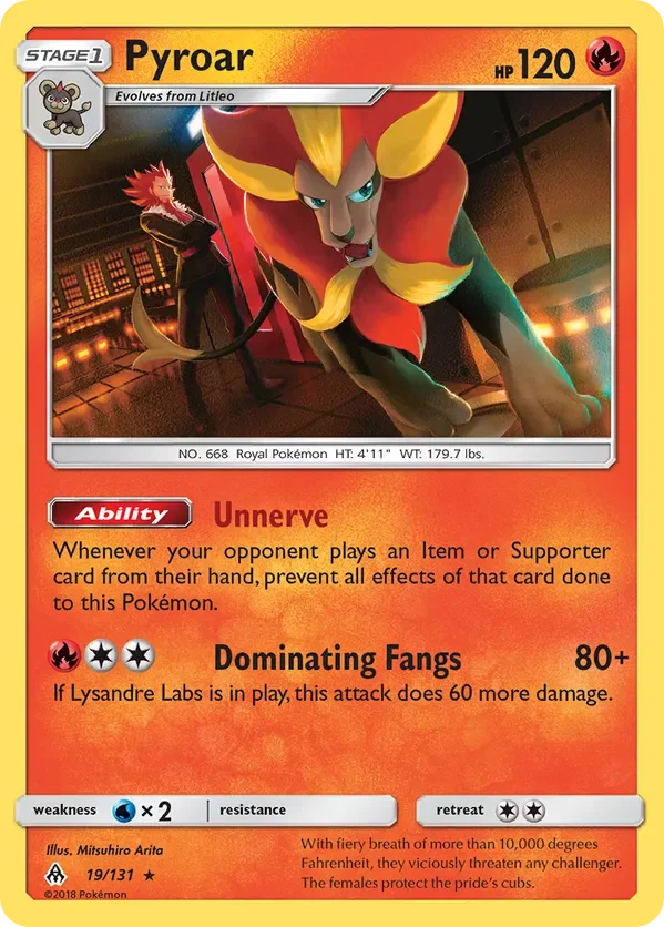 19/131 from Forbidden Light Holo Rare Pokemon Card