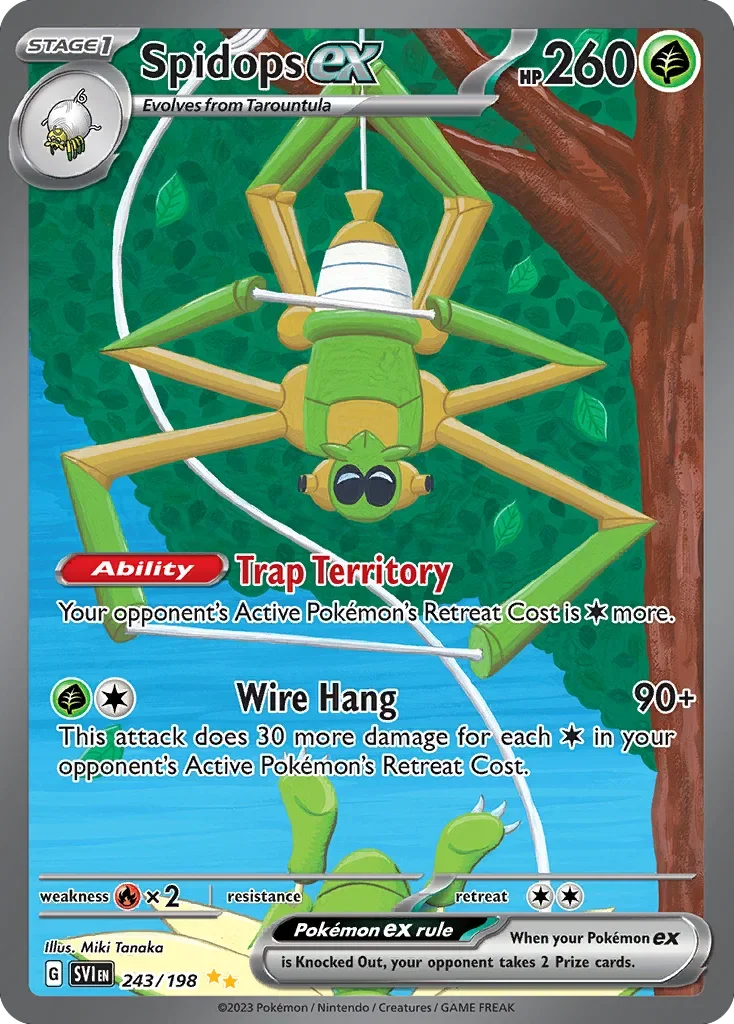 243/198 from Scarlet & Violet Special Illustration Rare Pokemon Card