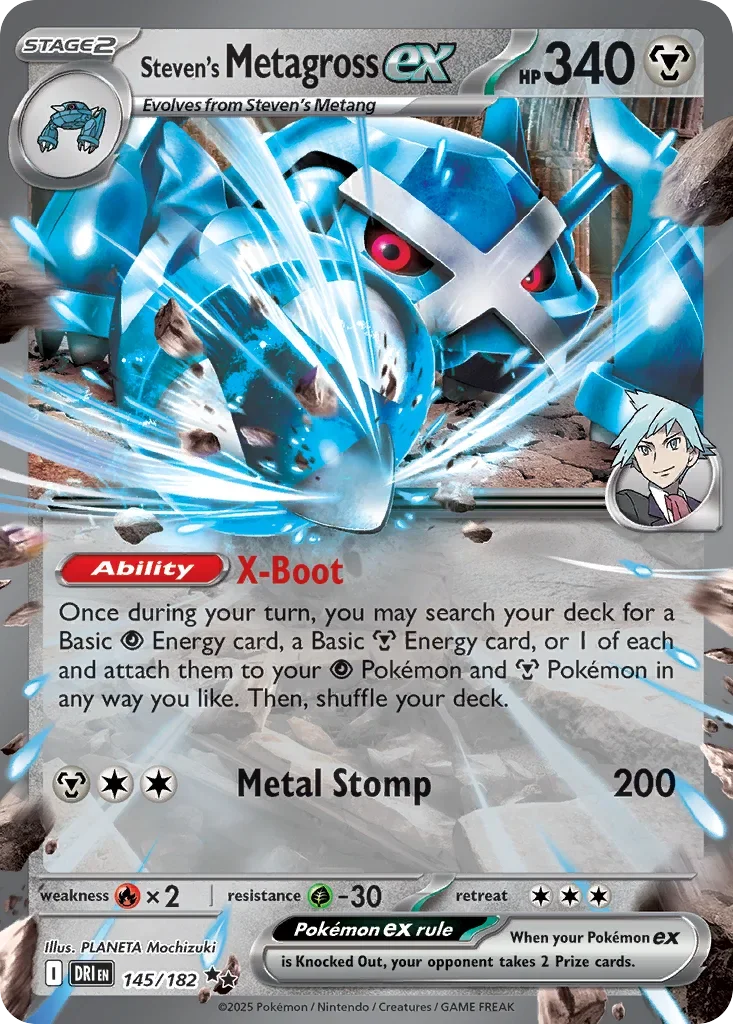 145/182 from Destined Rivals Double Rare Pokemon Card