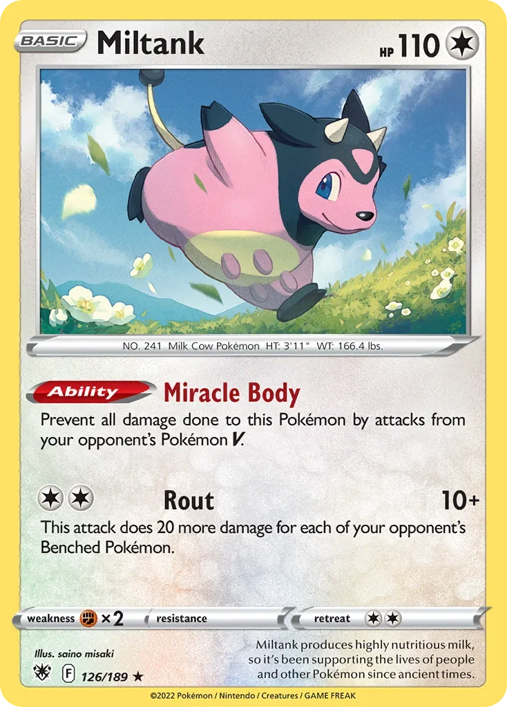 126/189 from Astral Radiance Holo Rare Pokemon Card