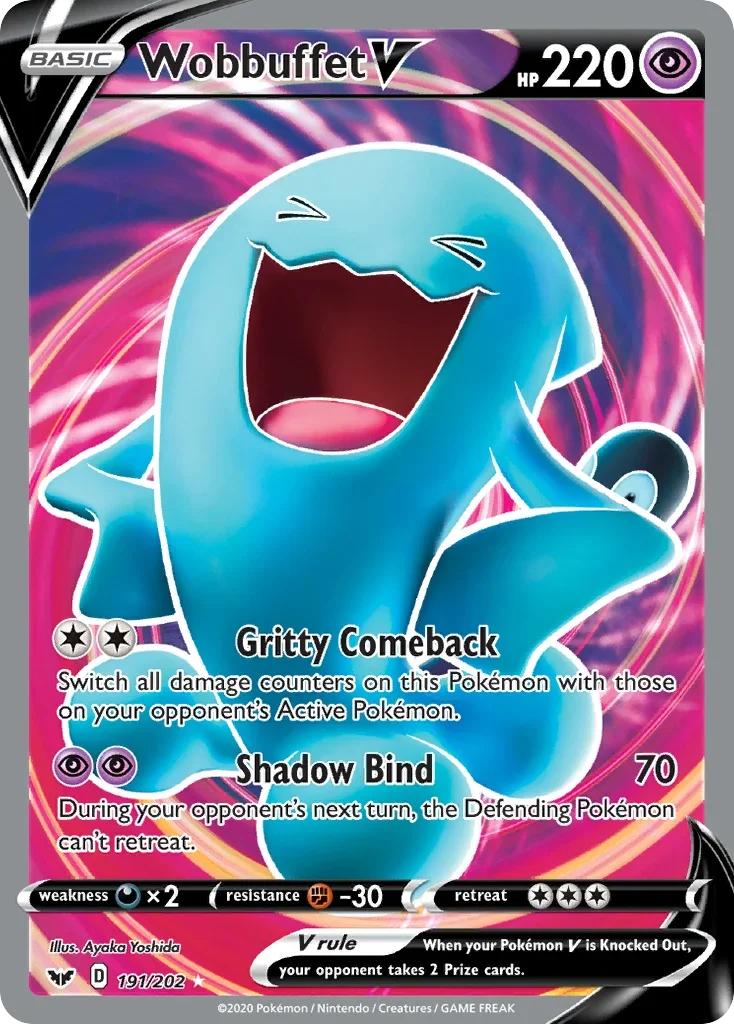 191/202 from Sword & Shield Full Art Pokemon Card