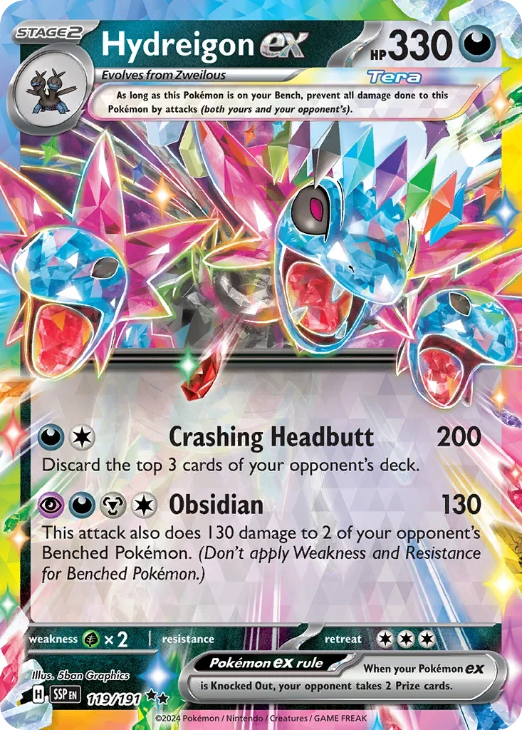 119/191 from Surging Sparks Card List Double Rare Pokemon Card