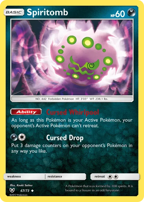47/73 from Shining Legends Uncommon Pokemon Card