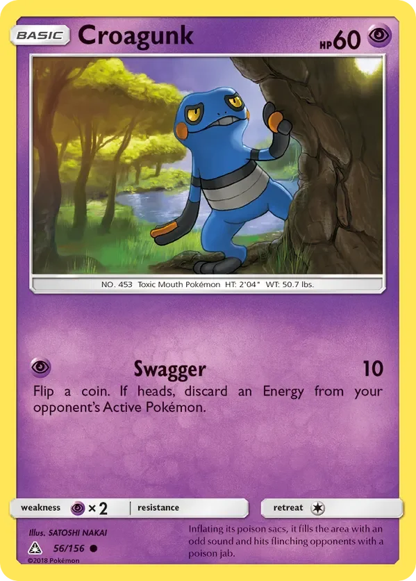 56/156 from Ultra Prism Common Pokemon Card